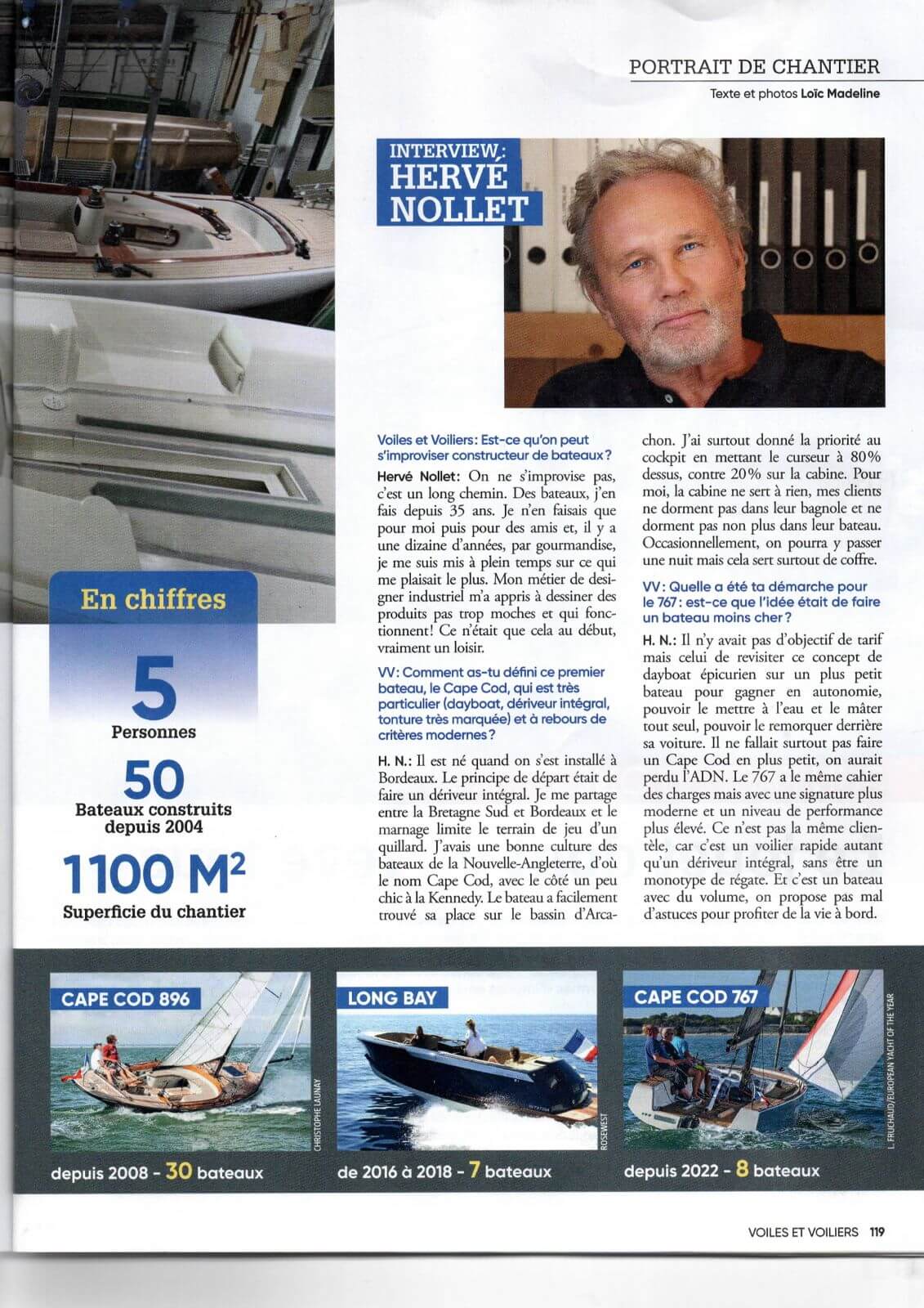 Voiles et voiliers n°640- Chantier Rosewest – des Day-boats Hédonistes - Rosewest